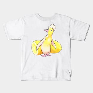 Lemon Meringue Penguin Kids T-Shirt